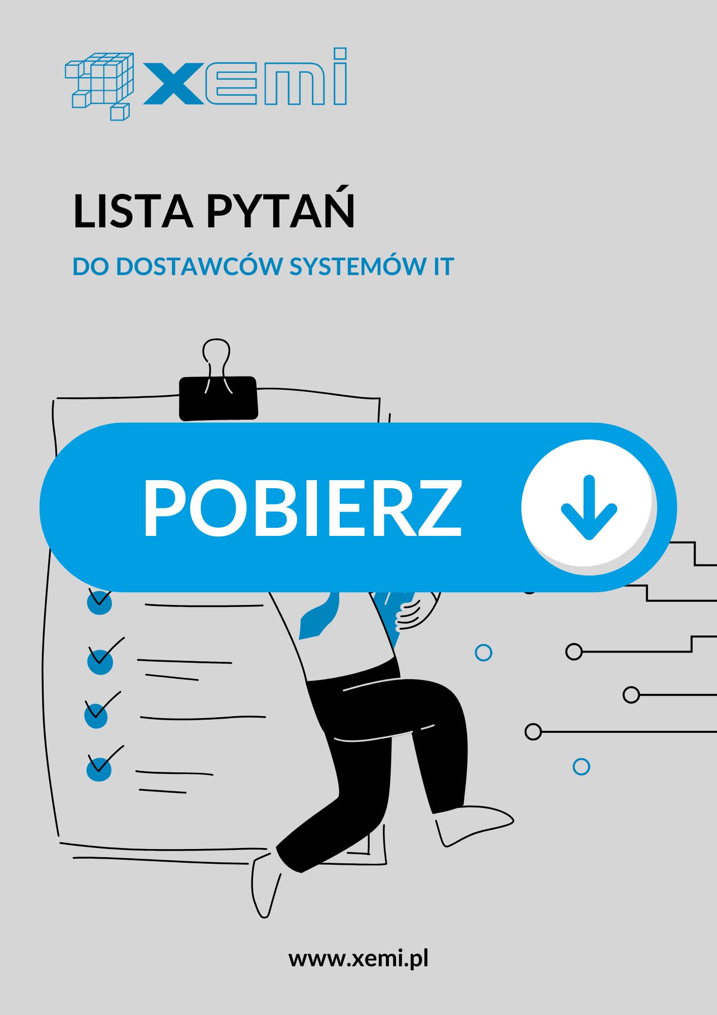 do pobrania lista pytań do dostawcy IT