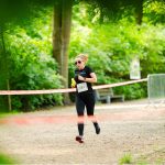 Reprezentantka drużyny XEMI Team podczas biegu charytatywnego Plum Ekiden 2025